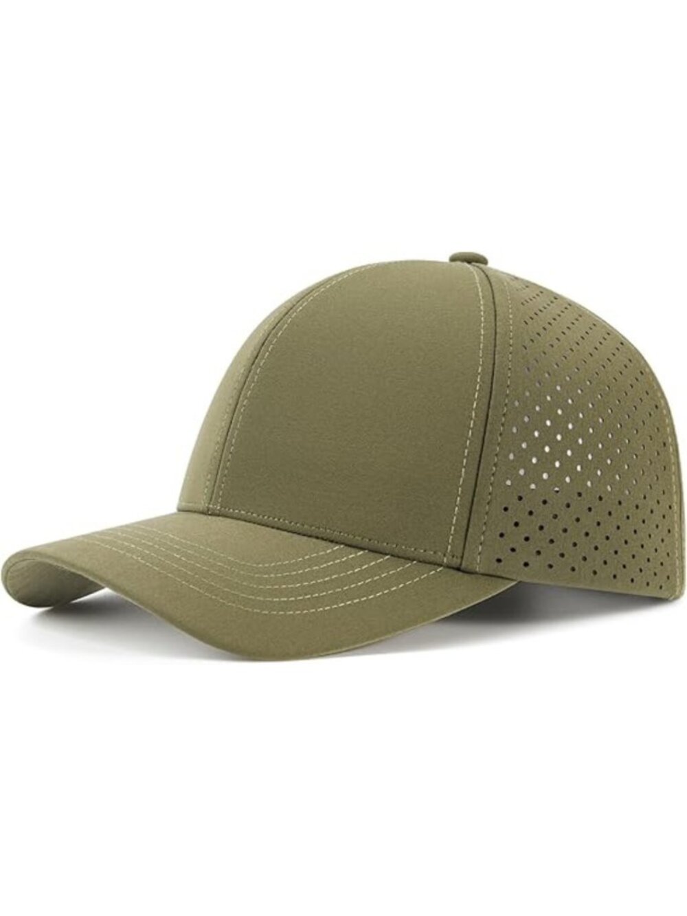 VOBOOM Men Quick Dry Baseball Cap Laser Cut Mesh Snapback Hat